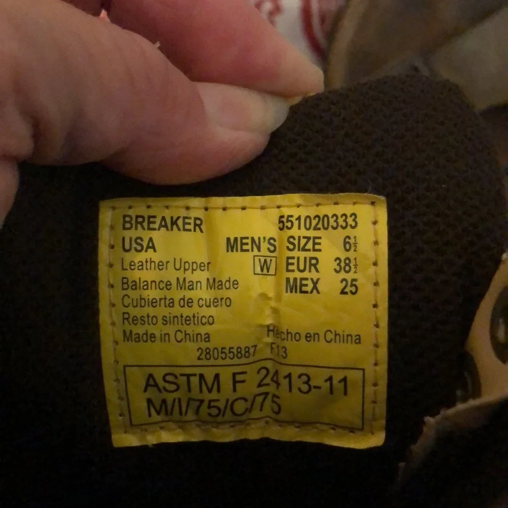 Herman Survivor Steel Toe Waterproof Boots men’s 6.5 worn once EUC - Picture 12 of 12